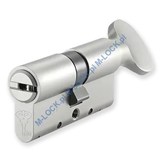 MUL-T-LOCK Interactive 31/31G1NN (62 mm), wkładka patentowa z pokrętłem - 2