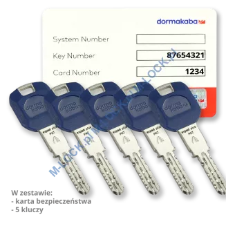 SECUREMME 7550XCS / DormaKaba EXPERT PLUS, kłódka hartowana - 2