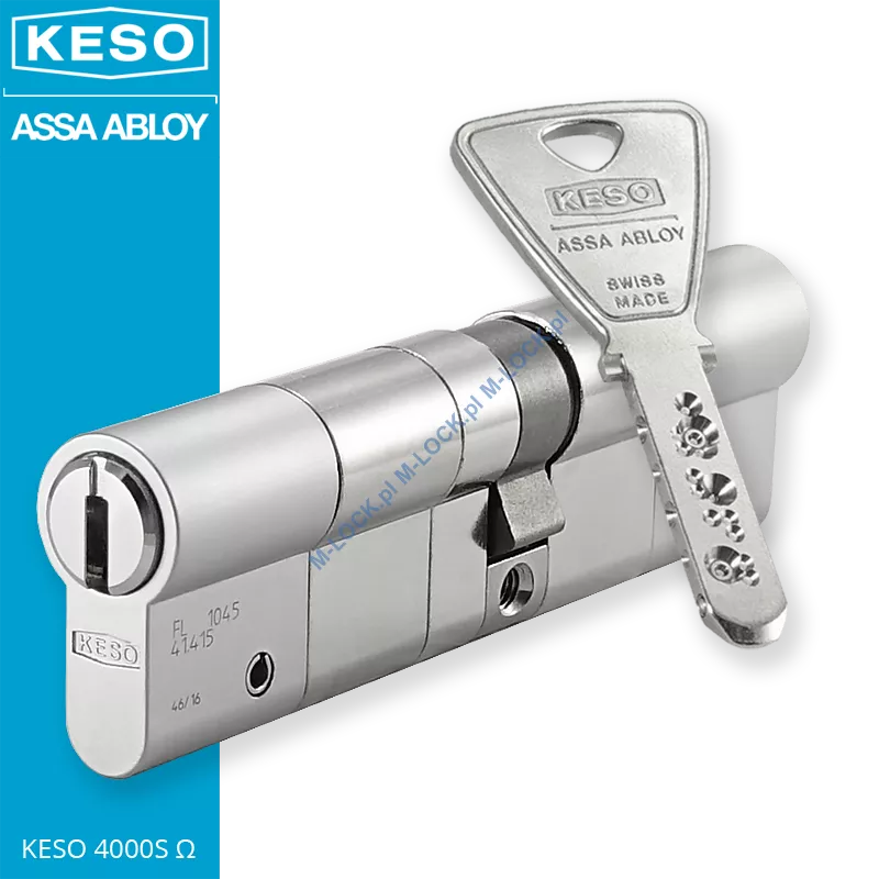KESO 4000S Omega A.505 50/60NN (110 mm), wkładka patentowa
