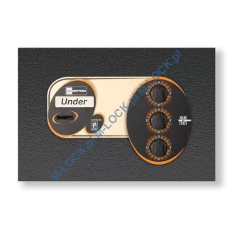 MOTTURA 11.2131 UNDER sejf podłogowy z zamkiem kluczowym i mechanizmem szyfrowym (18 l) - 3