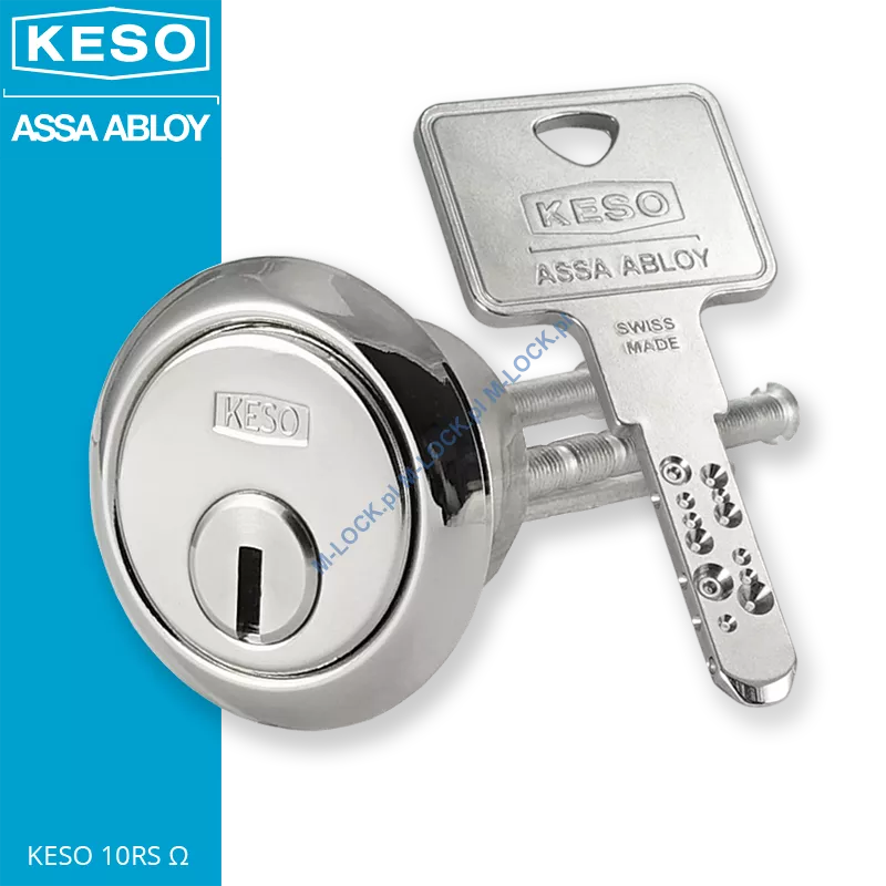 KESO 10RS Omega RIM/N, cylinder zamka nawierzchniowego