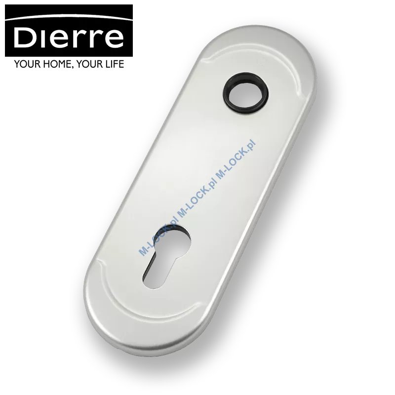 Dierre NEW CRETA, szyld na wkładkę, chrom matowy