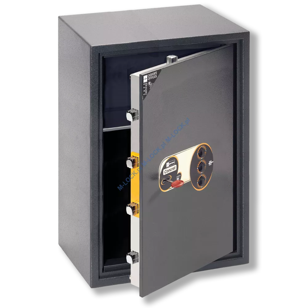 MOTTURA 11.C545N CONCRET sejf wolnostojący z zamkiem kluczowym i mechanizmem szyfrowym (108 l)