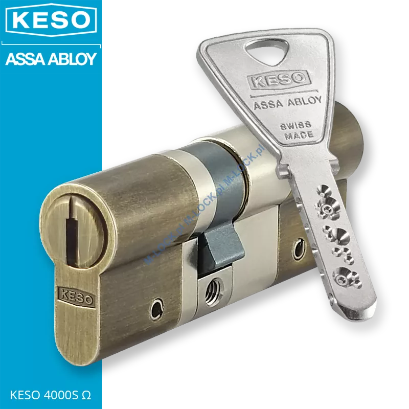 KESO 4000S Omega A.505 35/45NOG (80 mm), wkładka patentowa