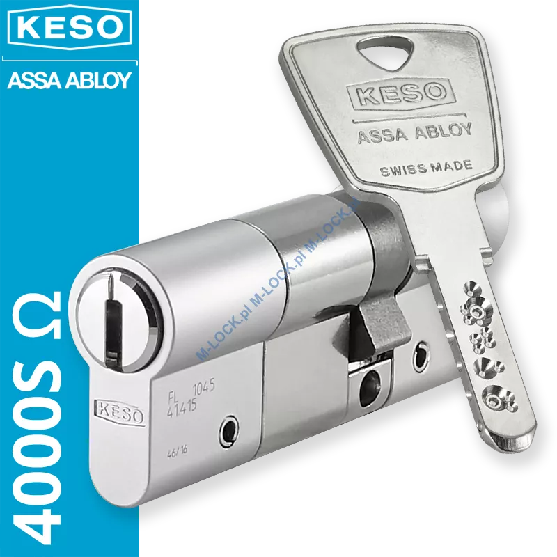 KESO 4000S Omega 30/55NN (85 mm), wkładka patentowa