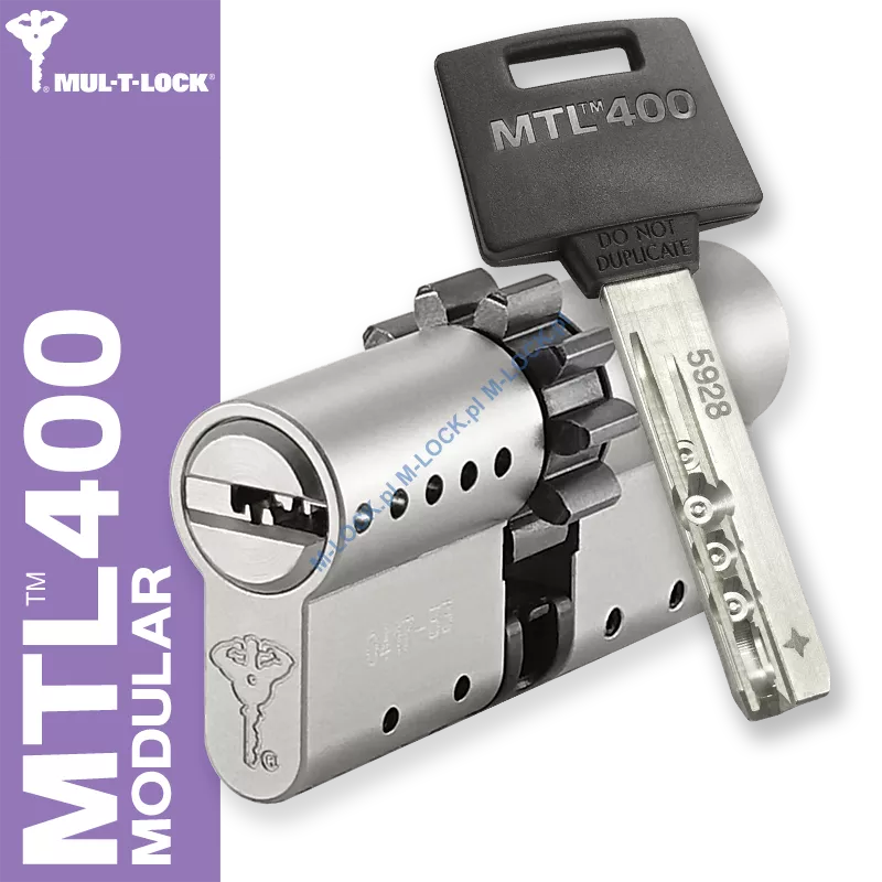 MUL-T-LOCK MTL 400 Modular / Classic PRO 33/33ZN (66 mm), wkładka patentowa
