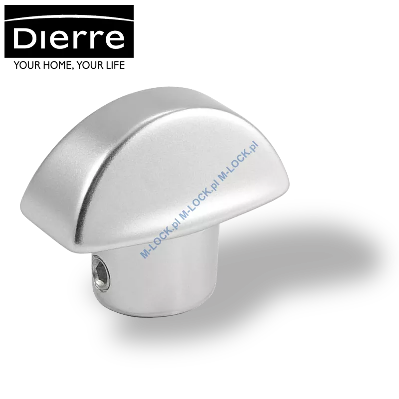 DIERRE - pokrętło G2 do wkładki profilowej, chrom matowy