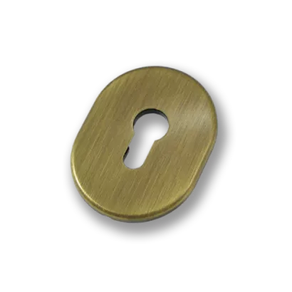 Rozeta na wkładkę AF-05-OG, stary mosiądz