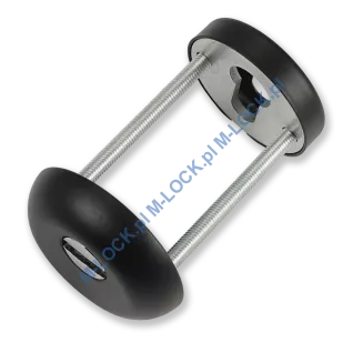 CIPIERRE 360-B, rozeta antywłamaniowa (kolor czarny) - 2