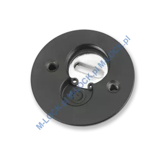 CIPIERRE 360-B, rozeta antywłamaniowa (kolor czarny) - 3