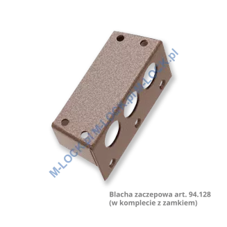 MOTTURA 30.411 zamek na klucz typu POMPA z zatrzaskiem - 2