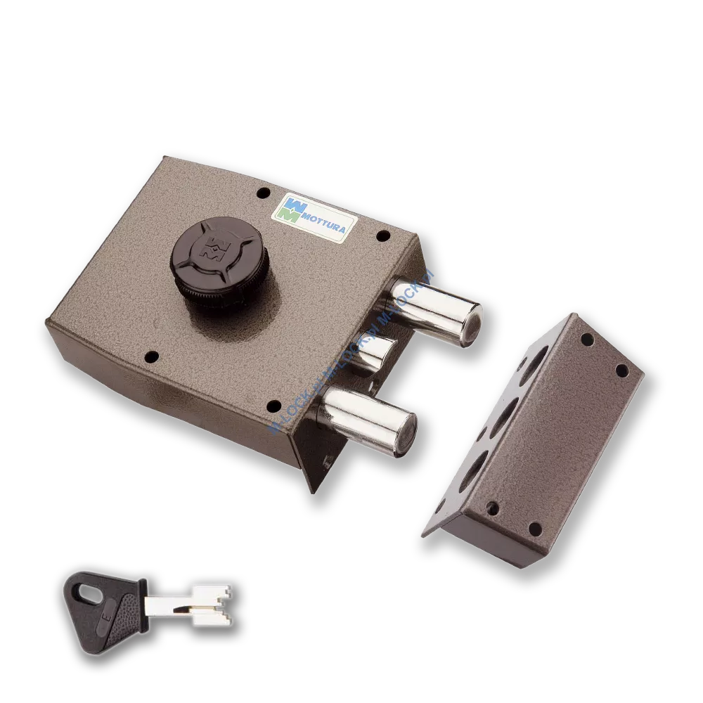 MOTTURA 30.411 zamek na klucz typu POMPA z zatrzaskiem