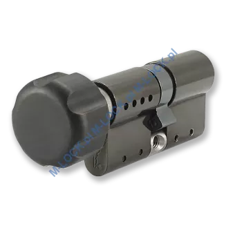 MUL-T-LOCK MTL 400 Modular / Classic PRO 31/31G3NB (62 mm), wkładka patentowa z pokrętłem - black nickel - 4