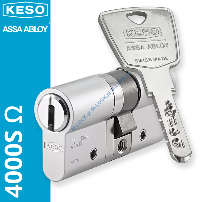 KESO 4000S Omega 30/35NN (65 mm), wkładka patentowa