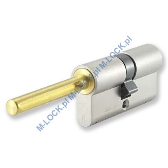 MUL-T-LOCK Classic 31/31GUNN (62 mm), wkładka patentowa z uniwersalną sztycą pokrętła - 3