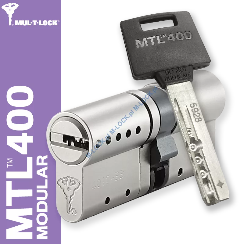 MUL-T-LOCK MTL 400 Modular / Classic PRO 31/38NN (69 mm), wkładka patentowa