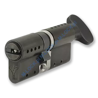 MUL-T-LOCK MTL 400 Modular / Classic PRO 31/40G1NB (71 mm), wkładka patentowa z pokrętłem - black nickel - 3