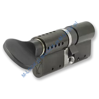 MUL-T-LOCK MTL 400 Modular / Classic PRO 31/40G1NB (71 mm), wkładka patentowa z pokrętłem - black nickel - 4