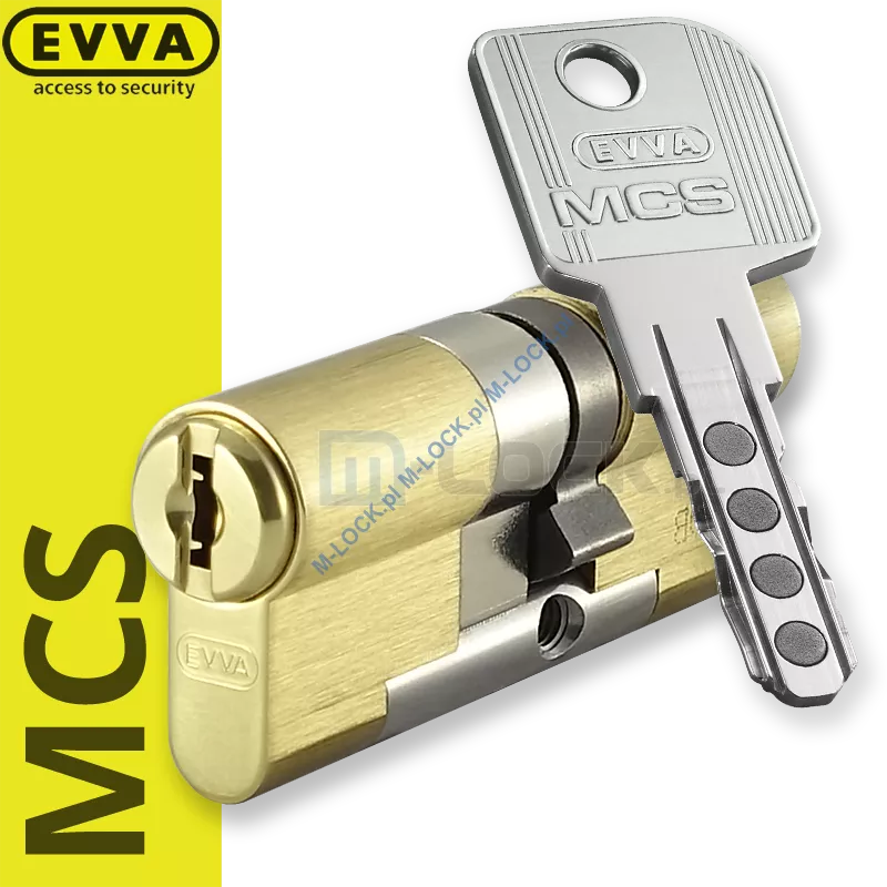 EVVA MCS 31/41NM (72 mm), wkładka patentowa