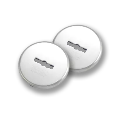 Rozetki kluczowe do zamków S.A.B. serii 15xx, 16xx, chrom