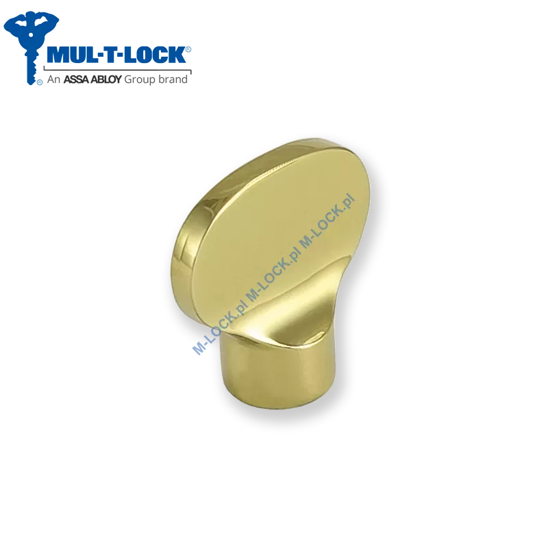 MUL-T-LOCK G1 (mosiądz), pokrętło do wkładki profilowej