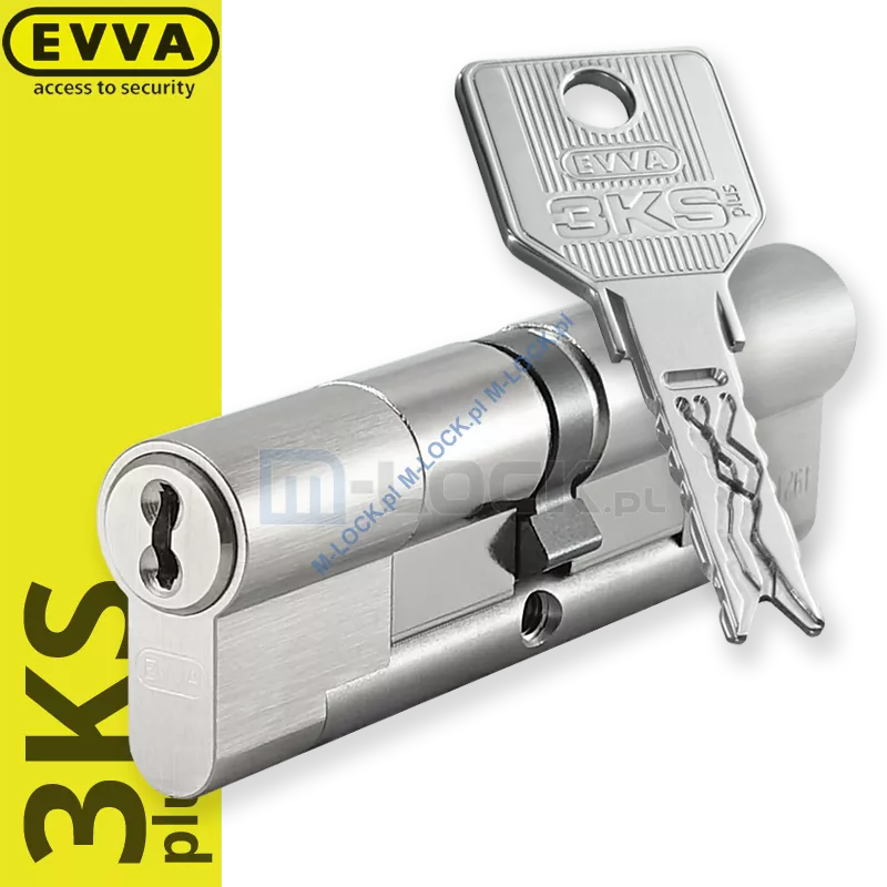 EVVA 3KSplus 51/51NN (102 mm), wkładka patentowa