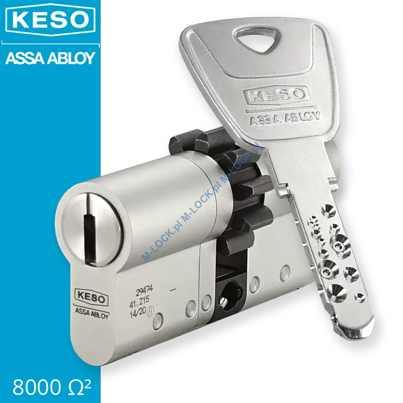 KESO 8000S Omega2 30/35ZN (65 mm), wkładka patentowa