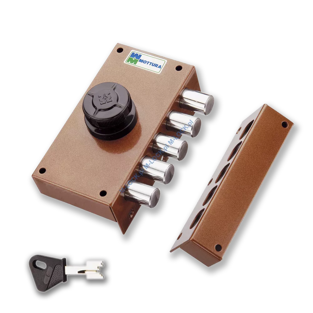 MOTTURA 30.407 zamek na klucz typu POMPA