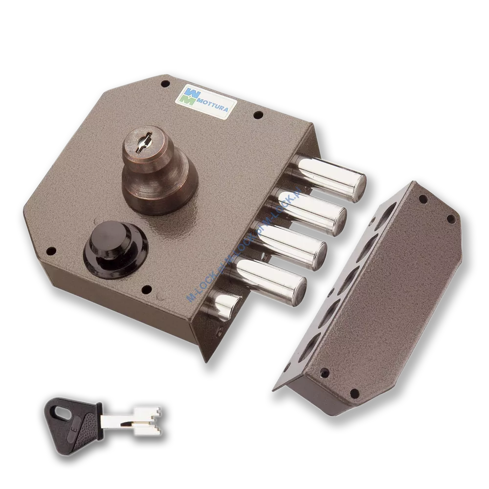 MOTTURA 30.612 zamek na klucz typu POMPA z zatrzaskiem