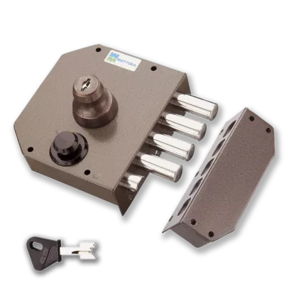 MOTTURA 30.612 zamek na klucz typu POMPA z zatrzaskiem