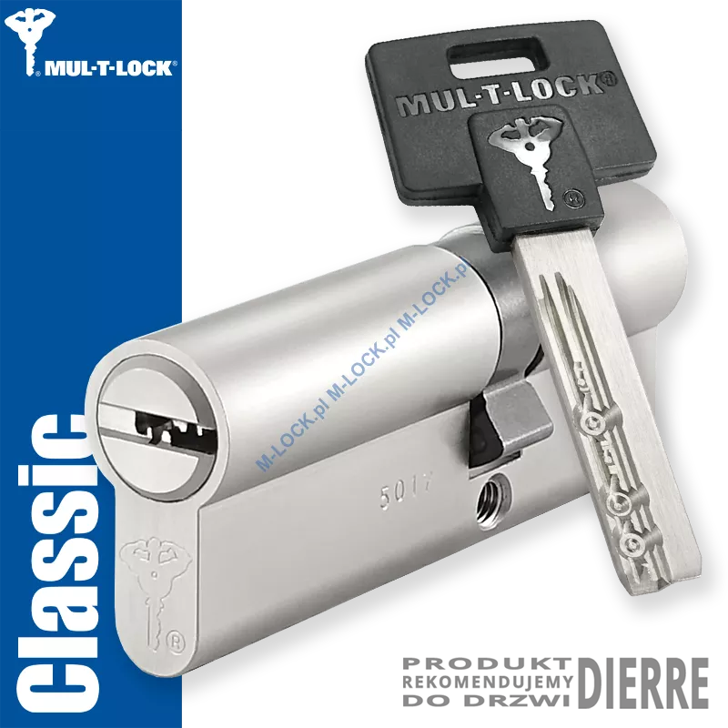 MUL-T-LOCK Classic 31/50NN (81 mm), wkładka patentowa do drzwi Dierre