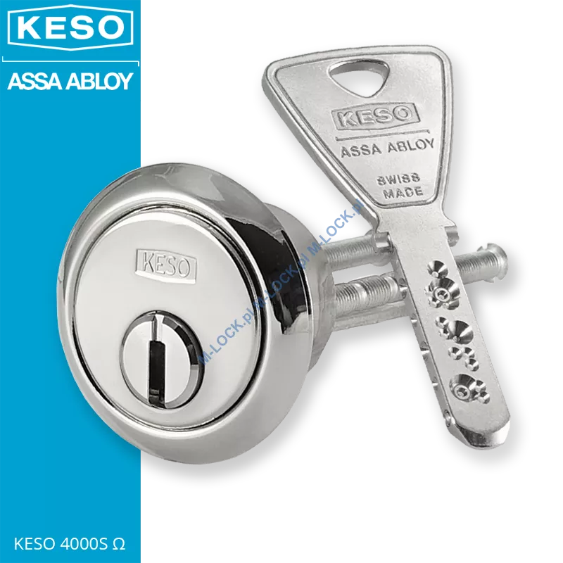 KESO 4000S Omega A.505 RIM/N, cylinder zamka nawierzchniowego