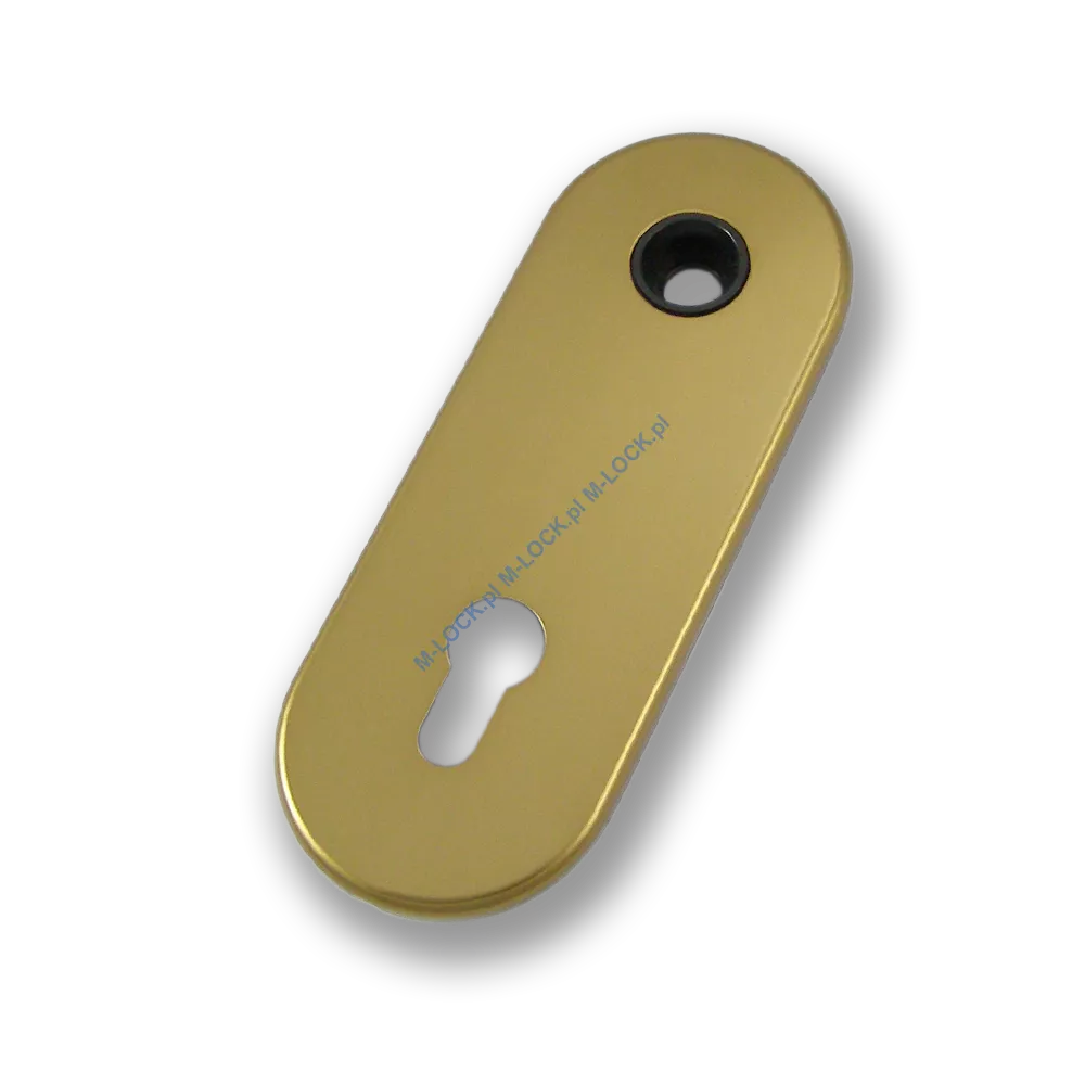 Szyld długi na wkładkę (85 mm) CI-0685-AB, stary mosiądz