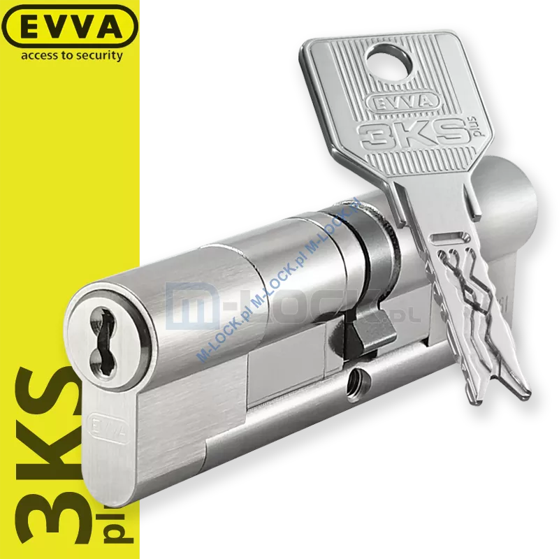 EVVA 3KSplus 46/56NN (102 mm), wkładka patentowa