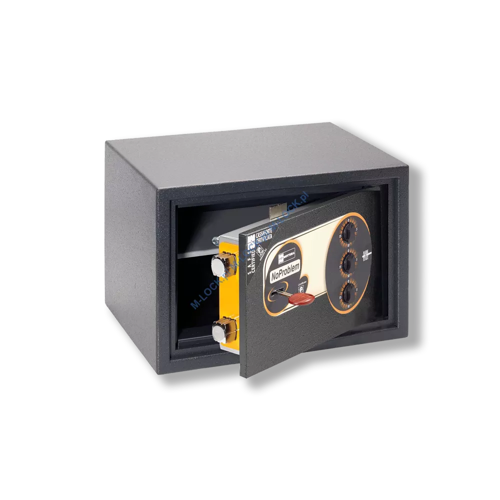 MOTTURA 11.KC130 NO PROBLEM sejf wolnostojący z zamkiem kluczowym i mechanizmem szyfrowym (12 l)