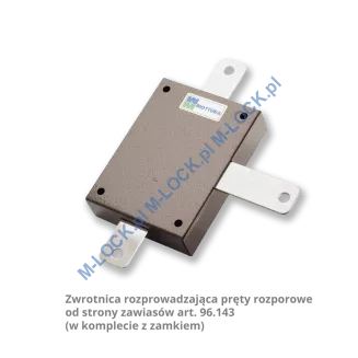 MOTTURA 30.641 zamek rozporowy na klucz typu POMPA - 3