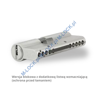 MUL-T-LOCK Classic 33/48ZN (81 mm), wkładka patentowa do drzwi WITEX Super-Lock (wzmocniona) - 6