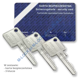 IKON SK6 RIM/N (Assa-Abloy), cylinder zamka nawierzchniowego - 4