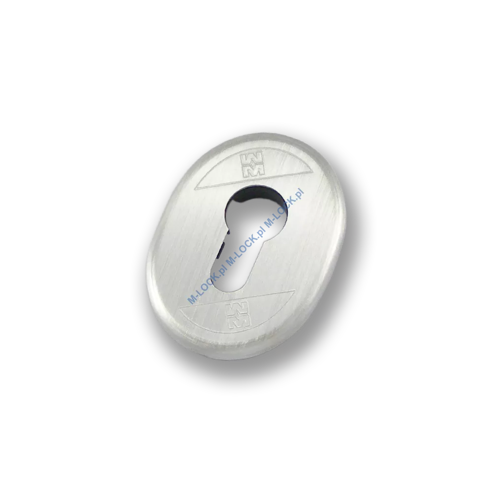 Rozeta na wkładkę MOTTURA 95.397CS, chrom szczotkowany