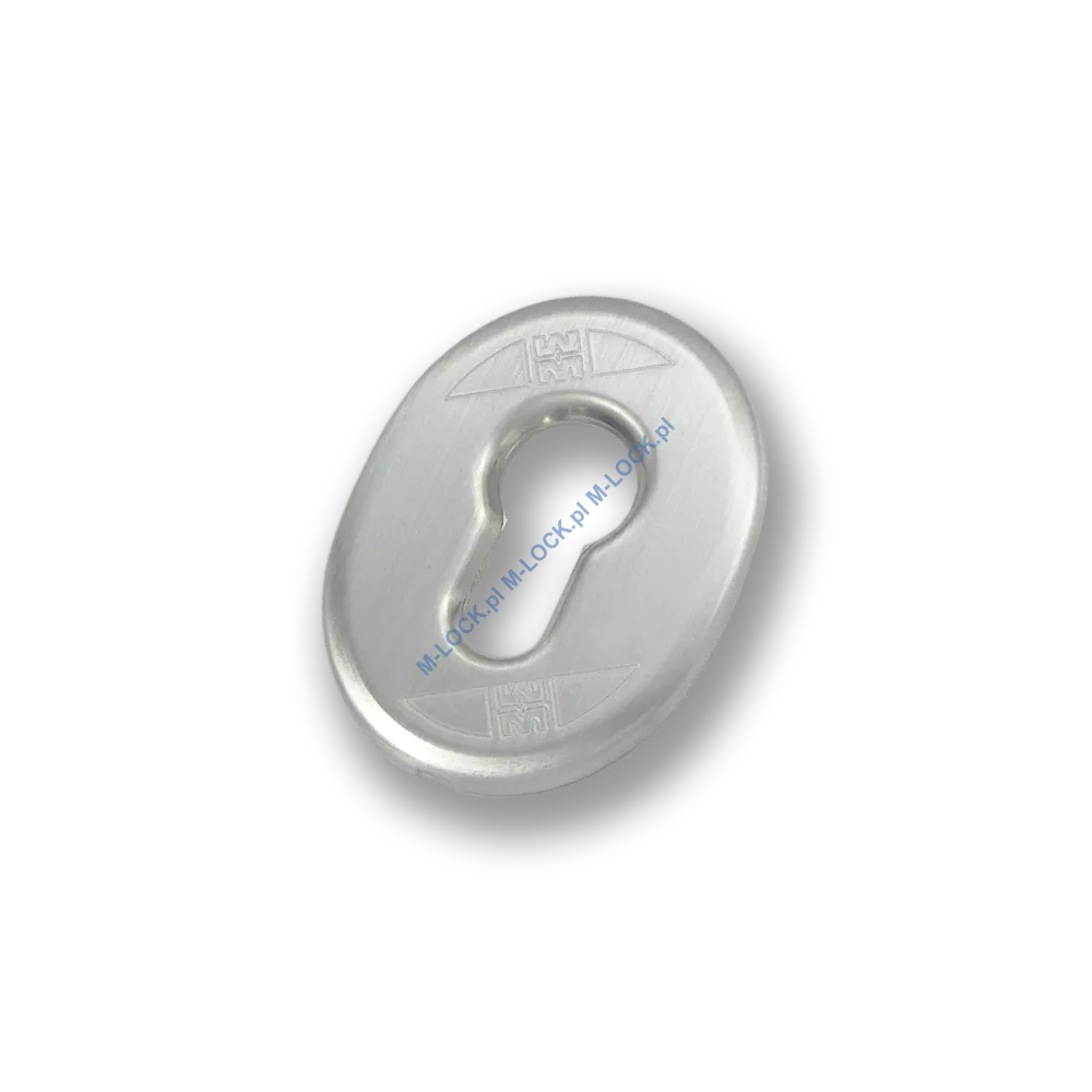 Rozeta na wkładkę MOTTURA 95.396CS, chrom szczotkowany