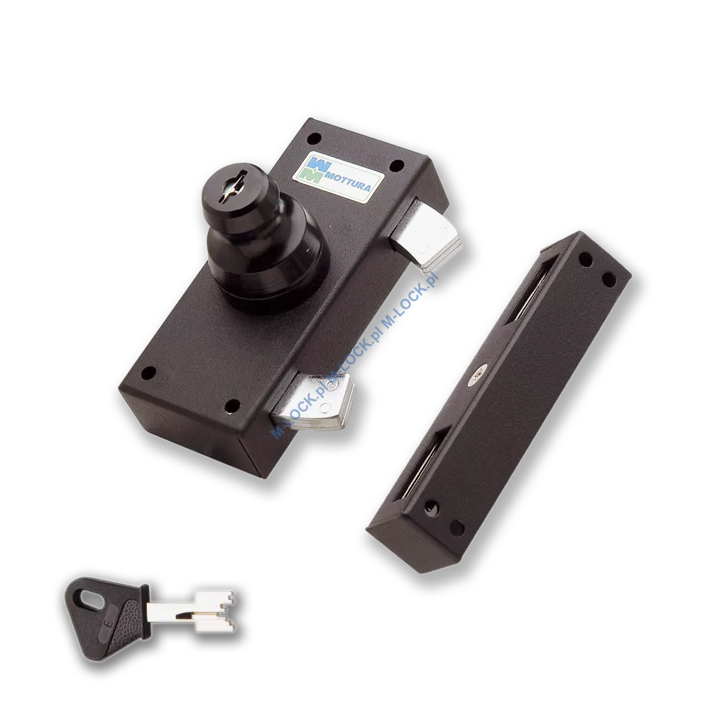 MOTTURA 35.363 zamek jednostronny na klucz typu POMPA