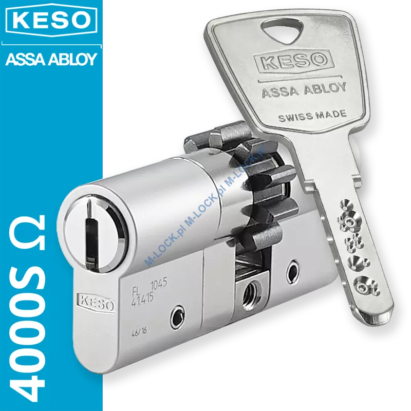 KESO 4000S Omega 30/40ZN (70 mm), wkładka patentowa
