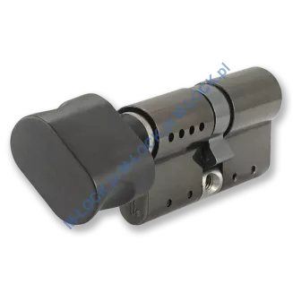 MUL-T-LOCK MTL 400 Modular / Classic PRO 31/31G2NB (62 mm), wkładka patentowa z pokrętłem - black nickel - 4