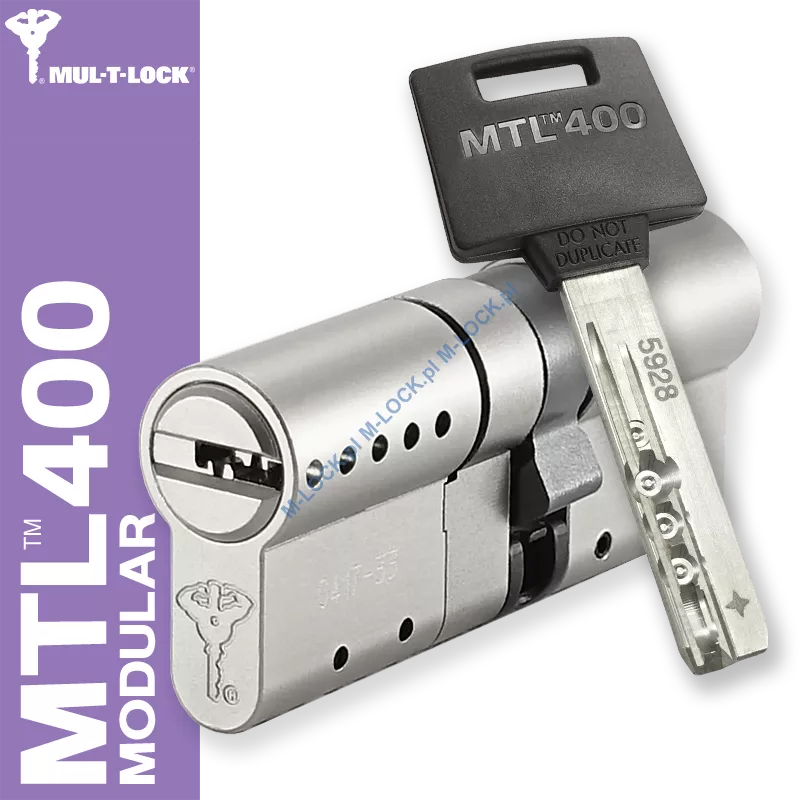 MUL-T-LOCK MTL 400 Modular / Classic PRO 35/45NN (80 mm), wkładka patentowa