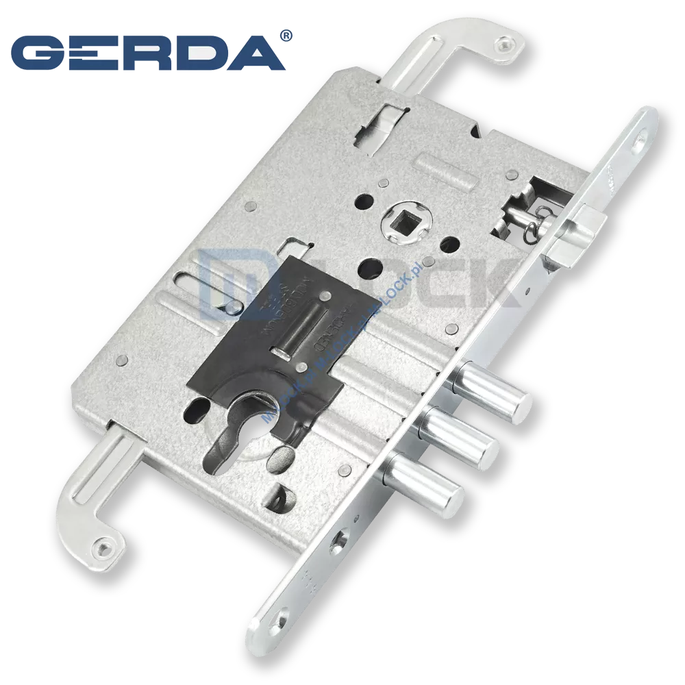 GERDA ZW-3000, zamek główny-wpuszczany