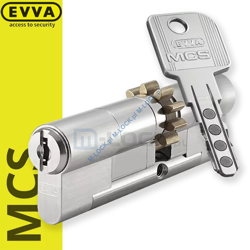 EVVA MCS 41/56ZN (97 mm), wkładka patentowa