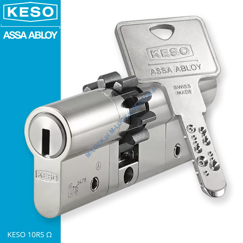 KESO 10RS Omega 35/45ZN (80 mm), wkładka patentowa