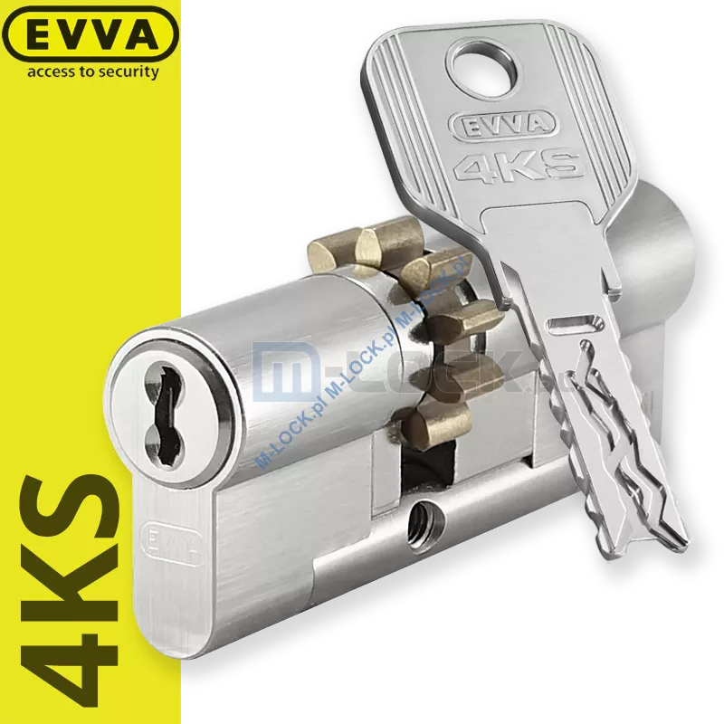 EVVA 4KS 36/46ZN (82 mm), wkładka patentowa