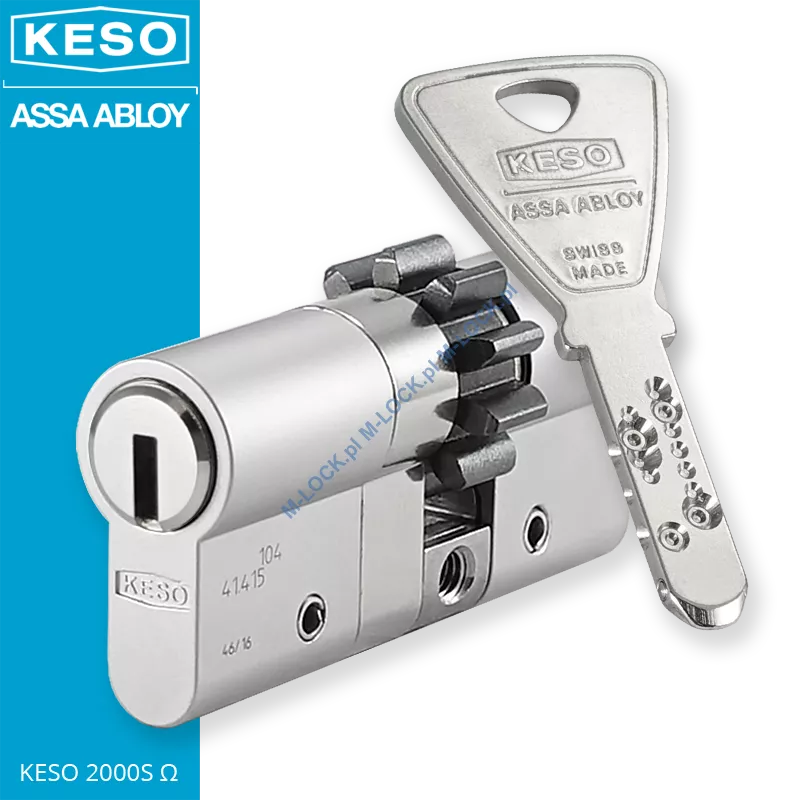 KESO 2000S Omega 30/40ZN (70 mm), wkładka patentowa
