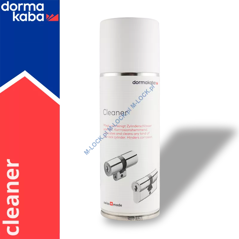 DormaKaba CLEANER, profesjonalny spray do konserwacji zamków i cylindrów (200 ml)